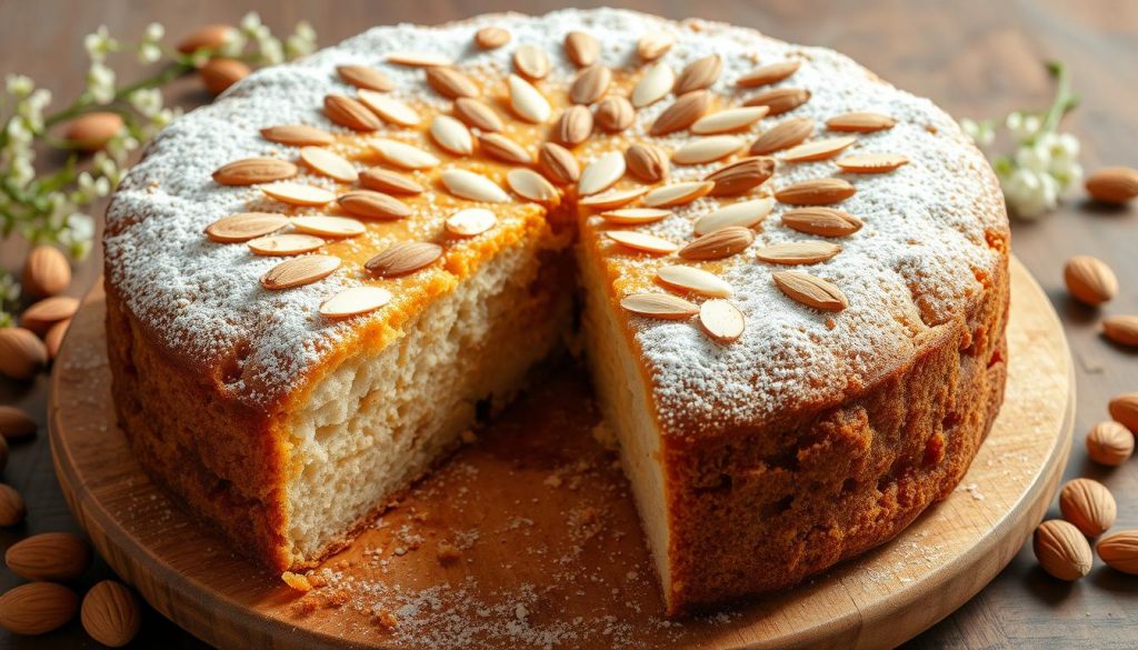 Almond Nut Cake Recipe