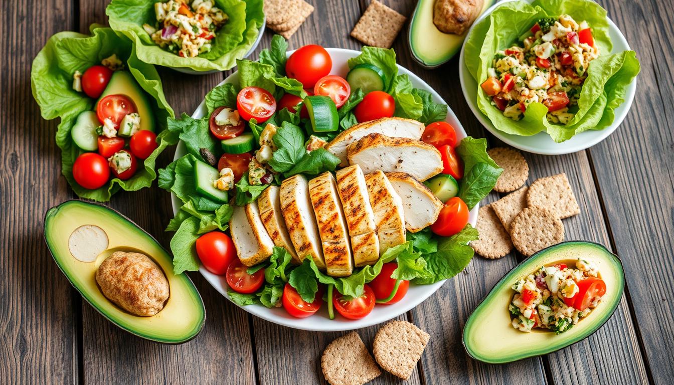 4-ingredient chicken salad