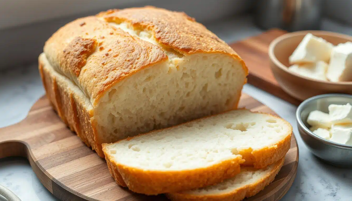 Cottage cheese bread (5 ingredients)