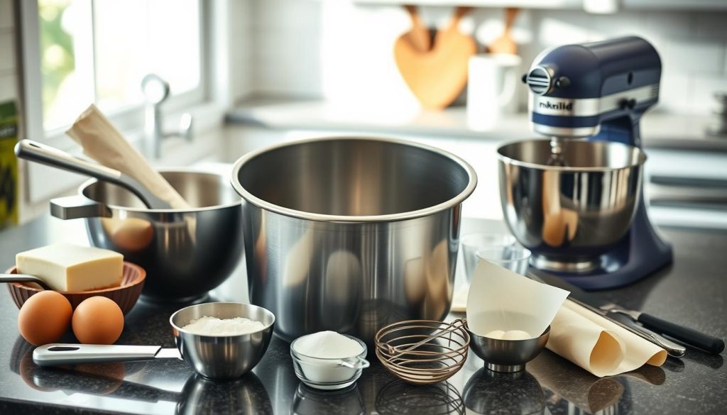 Essential tools for classic woolworth cheesecake