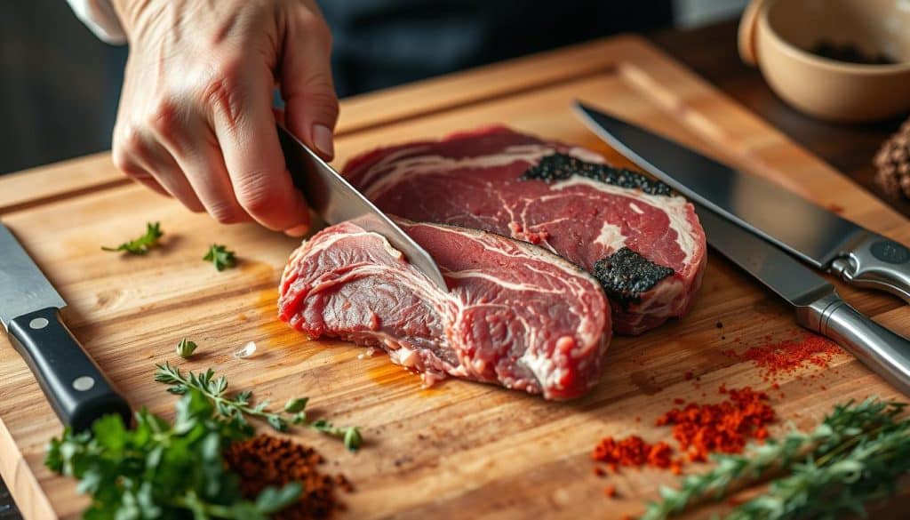 beef blade meat preparation