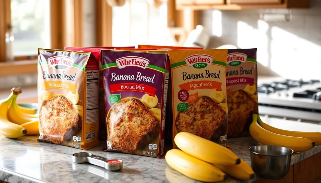 choosing banana bread mix