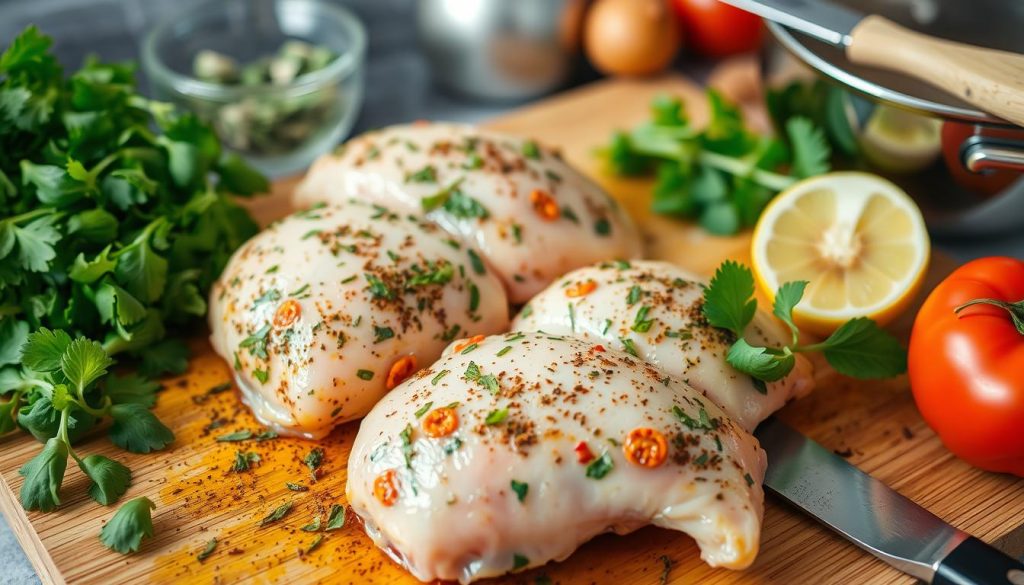 cooking split chicken breast
