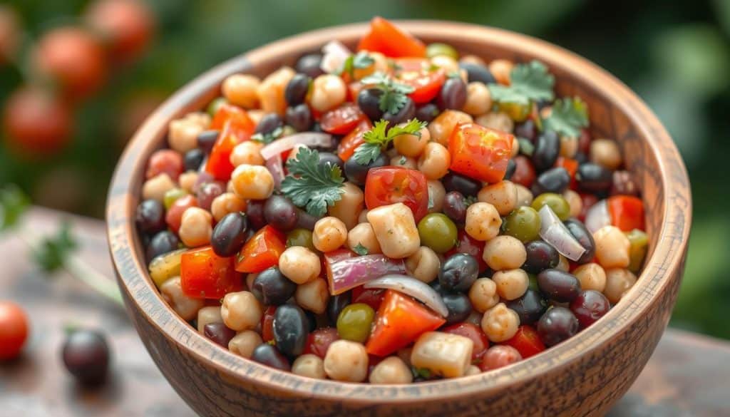 flavorful bean salad