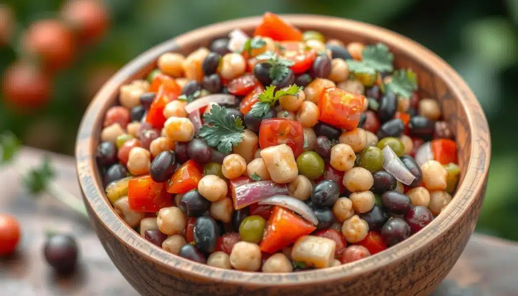 flavorful bean salad