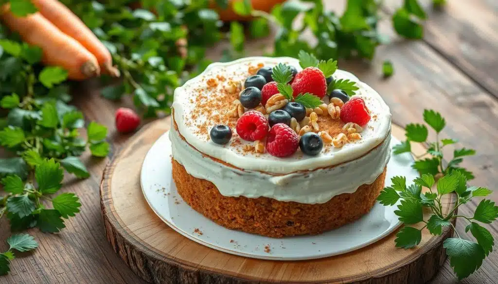 health-conscious toppings for carrot cake