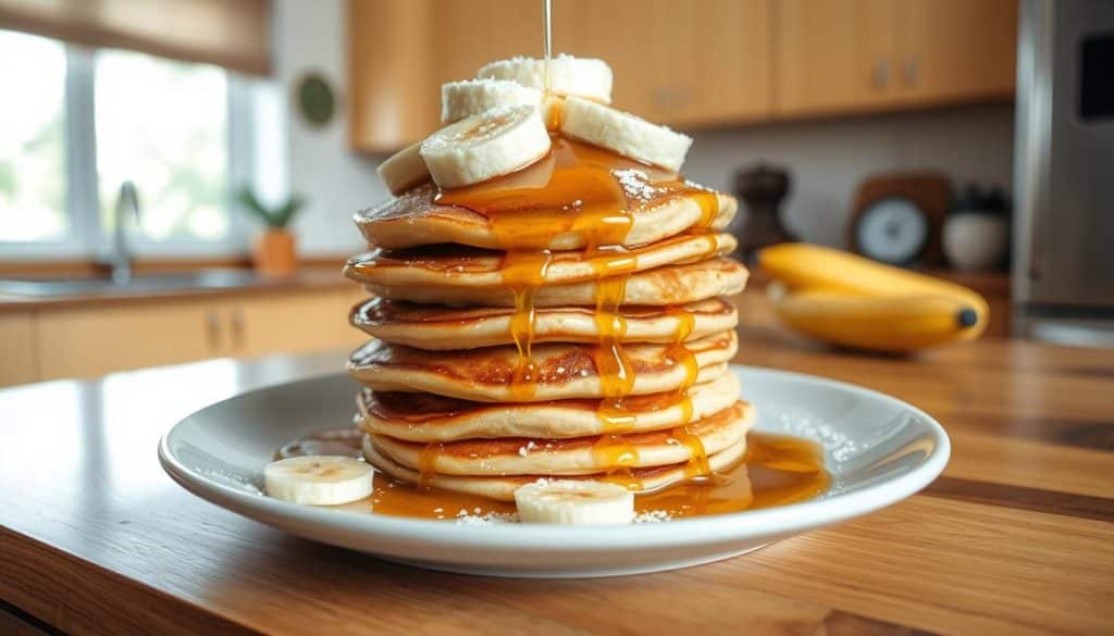 homemade banana pancakes recipe