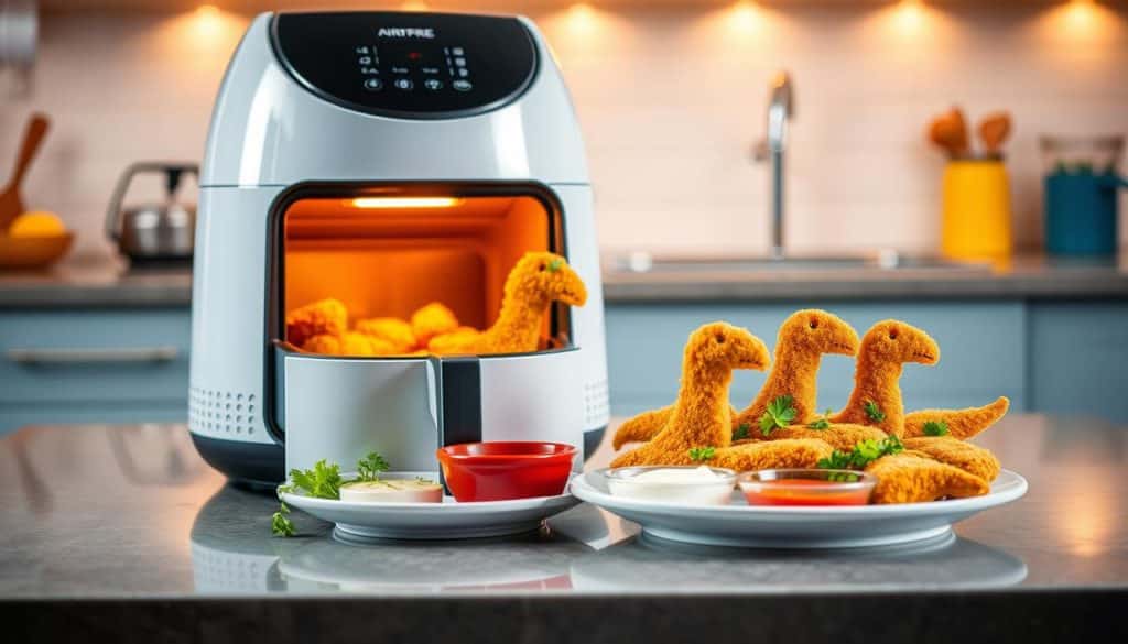 Dino Nuggets in the Air Fryer