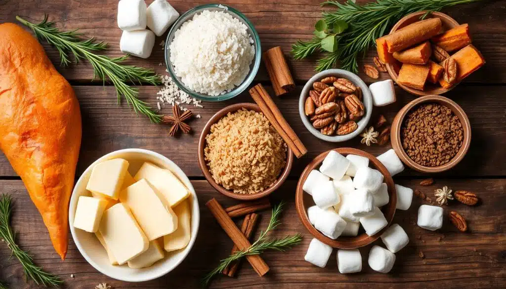 ingredients for boston market sweet potato casserole
