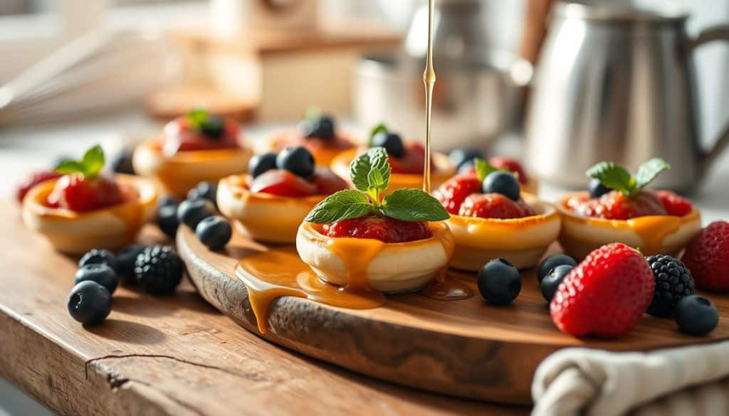 mini pancake bites