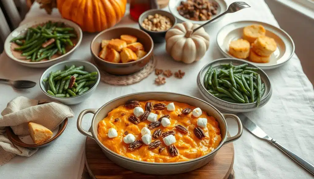 serving suggestions for sweet potato casserole