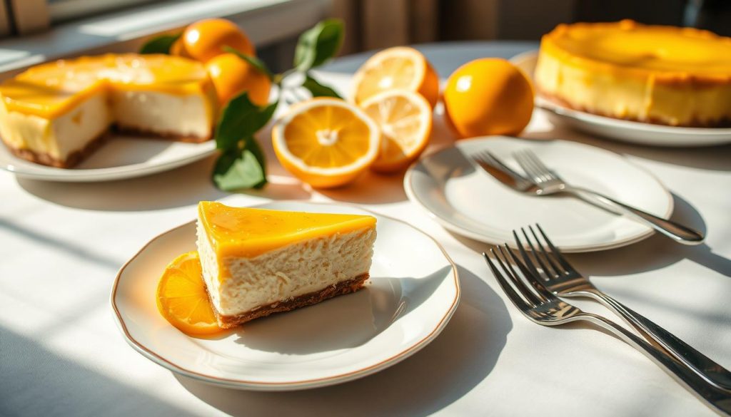 sharing dessert