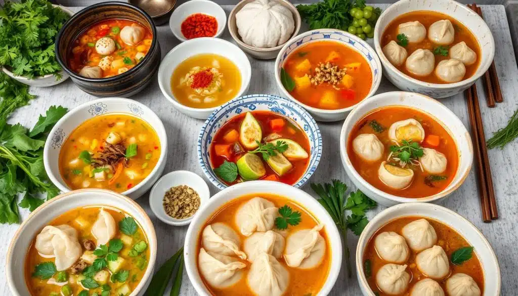 spisy dumpling soup variations