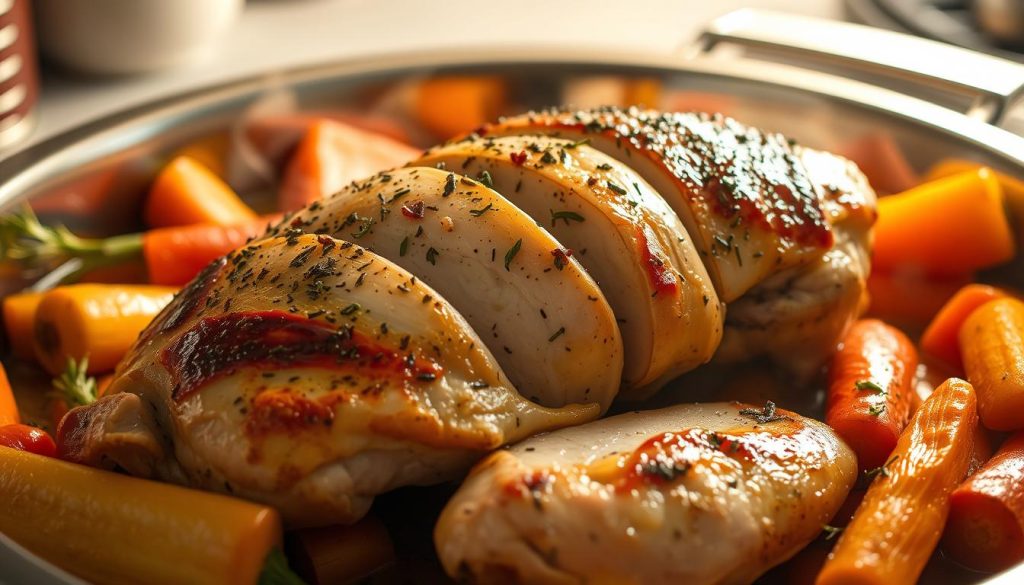 split chicken breast in oven
