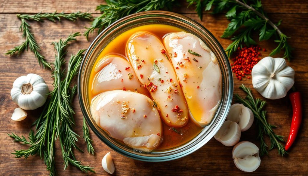 split chicken breast marinade