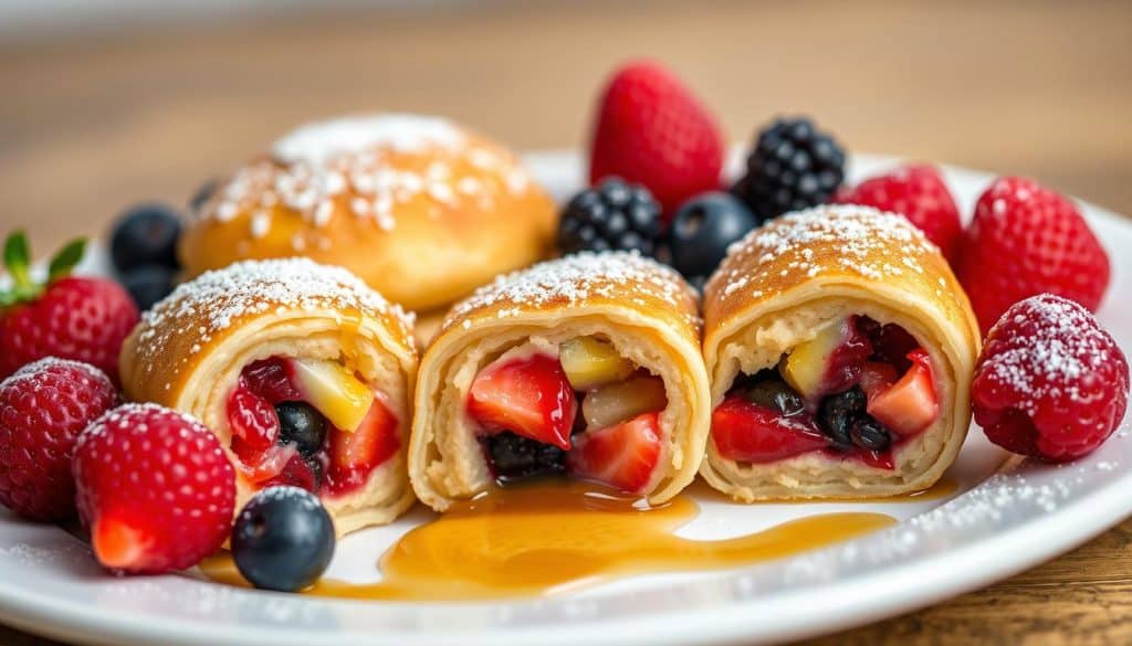sweet pancake bites