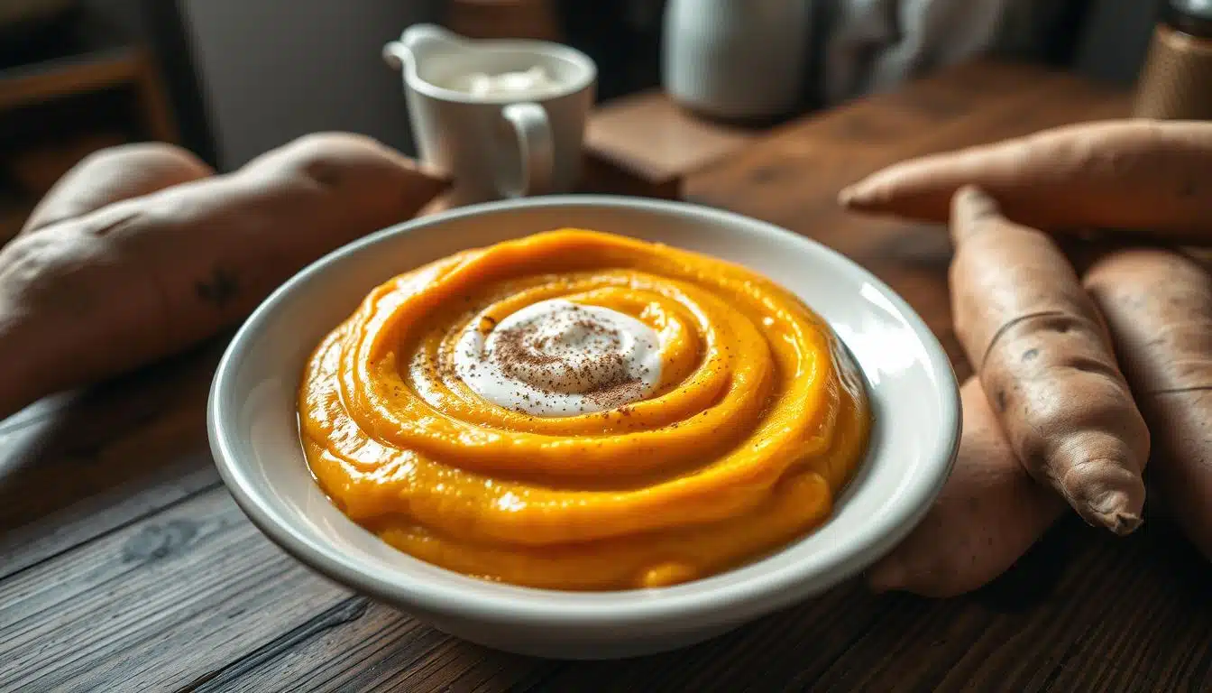 sweet potato puree