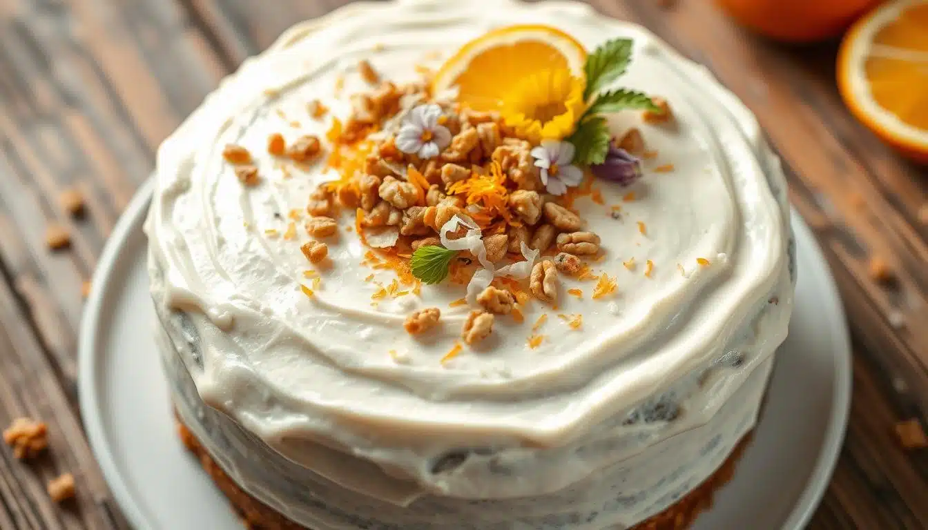 topping for carrot cake without cream cheese​