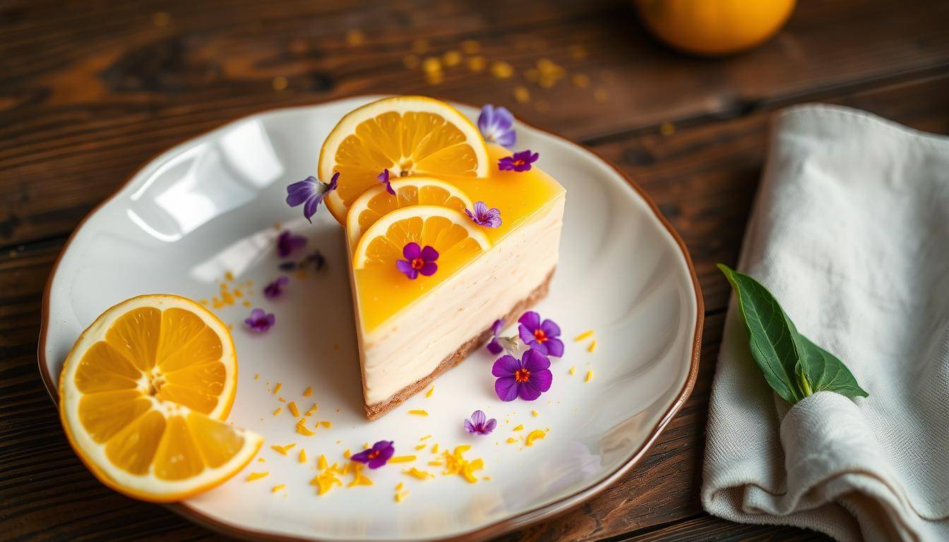 yuzu cheesecake
