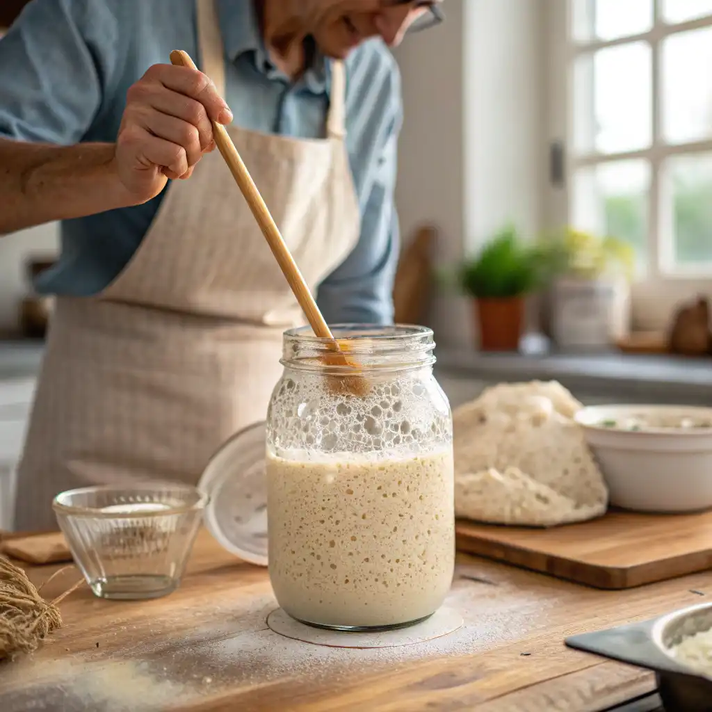How to Feed a Sourdough Starter 